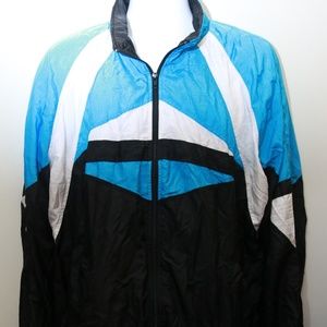 90's Vintage Men's "BOCOO" Color Block Windbreaker